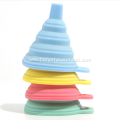 Silicone kitchen foldable funnel